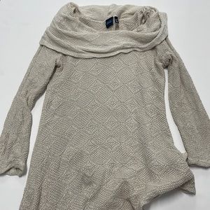 BLUE Saks Fifth Avenue Cream Sweater Top XS